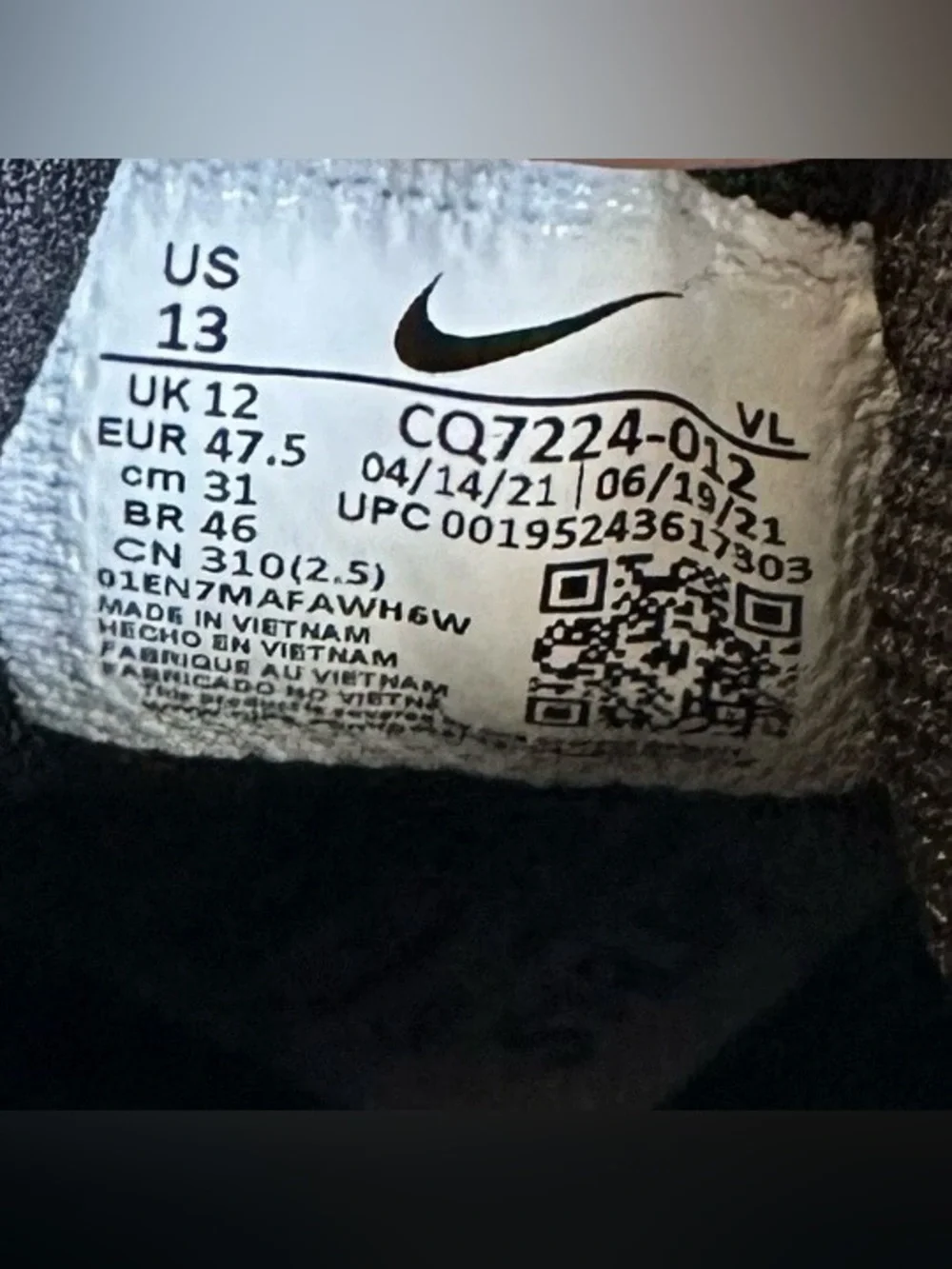 Nike force zoom
